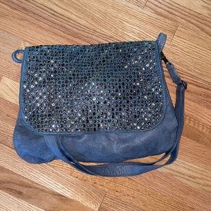 Studded crows body bag